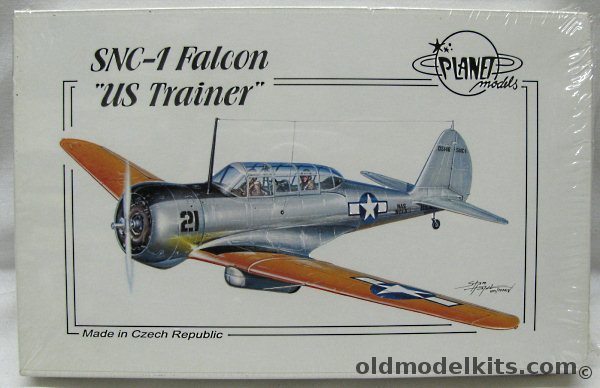 Planet Models 1/48 SNC-1 Falcon US Trainer - NAS New Orleans or NAS Dayton Beach During WWII, 107 plastic model kit